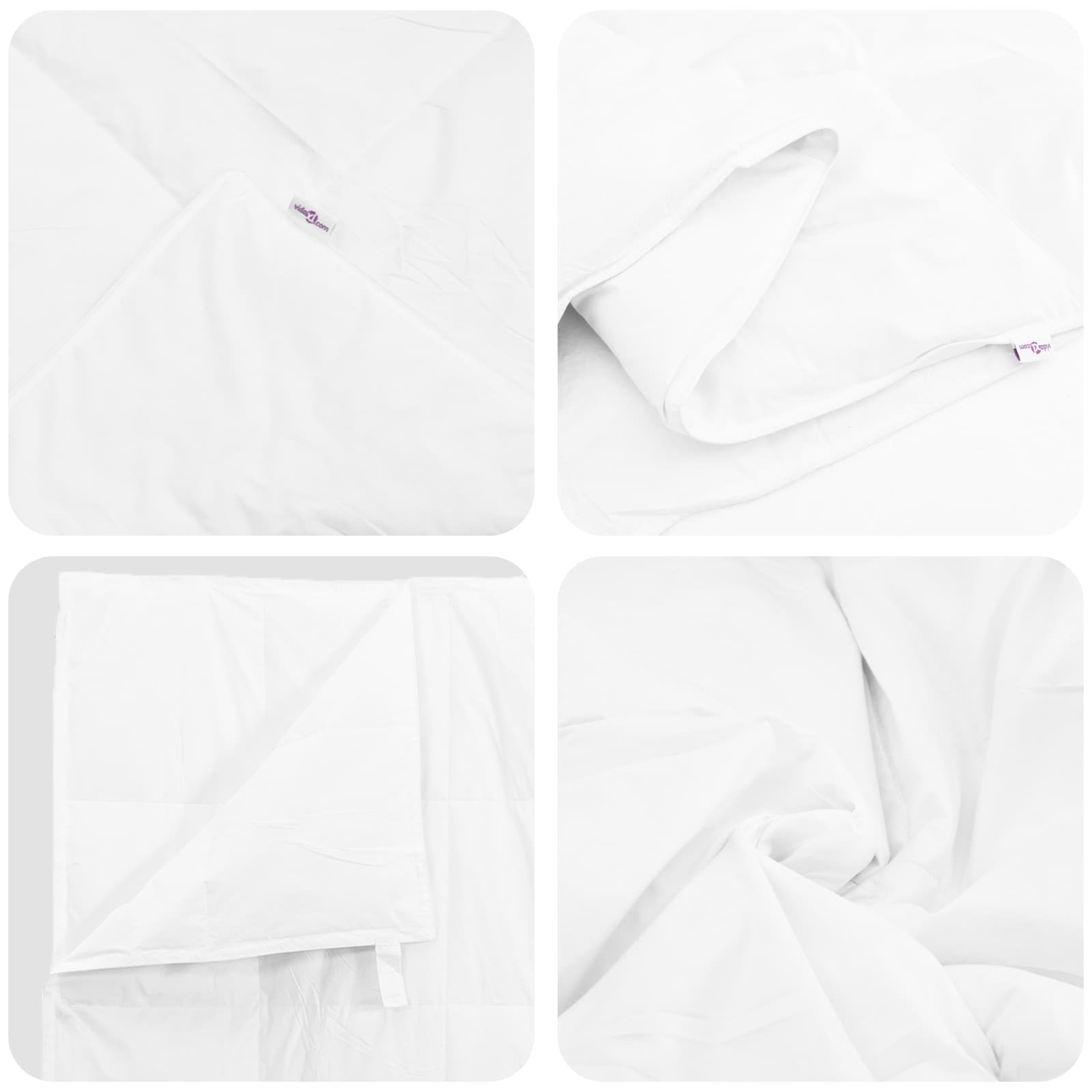 Edredón de Verano con almohada 2 pcs Pluma de pato