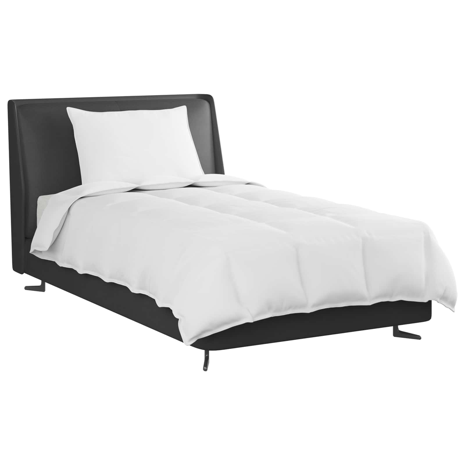 Duvet 2 en 1 con almohada 2 pcs Pluma de pato