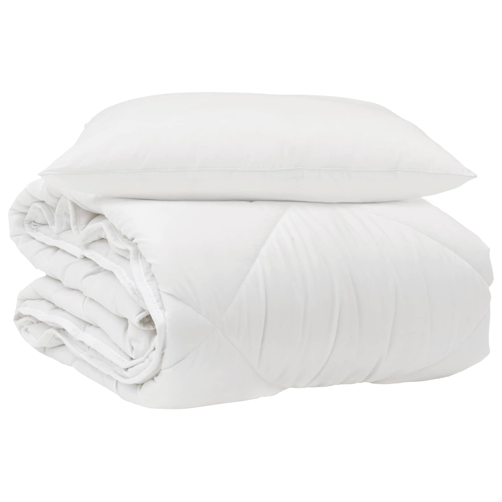 Edredón para todas las estaciones con almohada 2 pcs Microfibra
