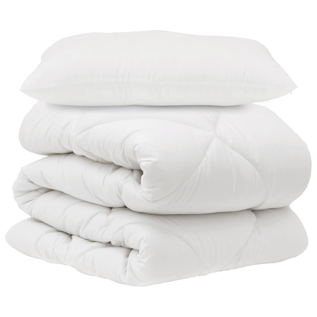Juego de Edredón con almohada 2 pcs Microfibra