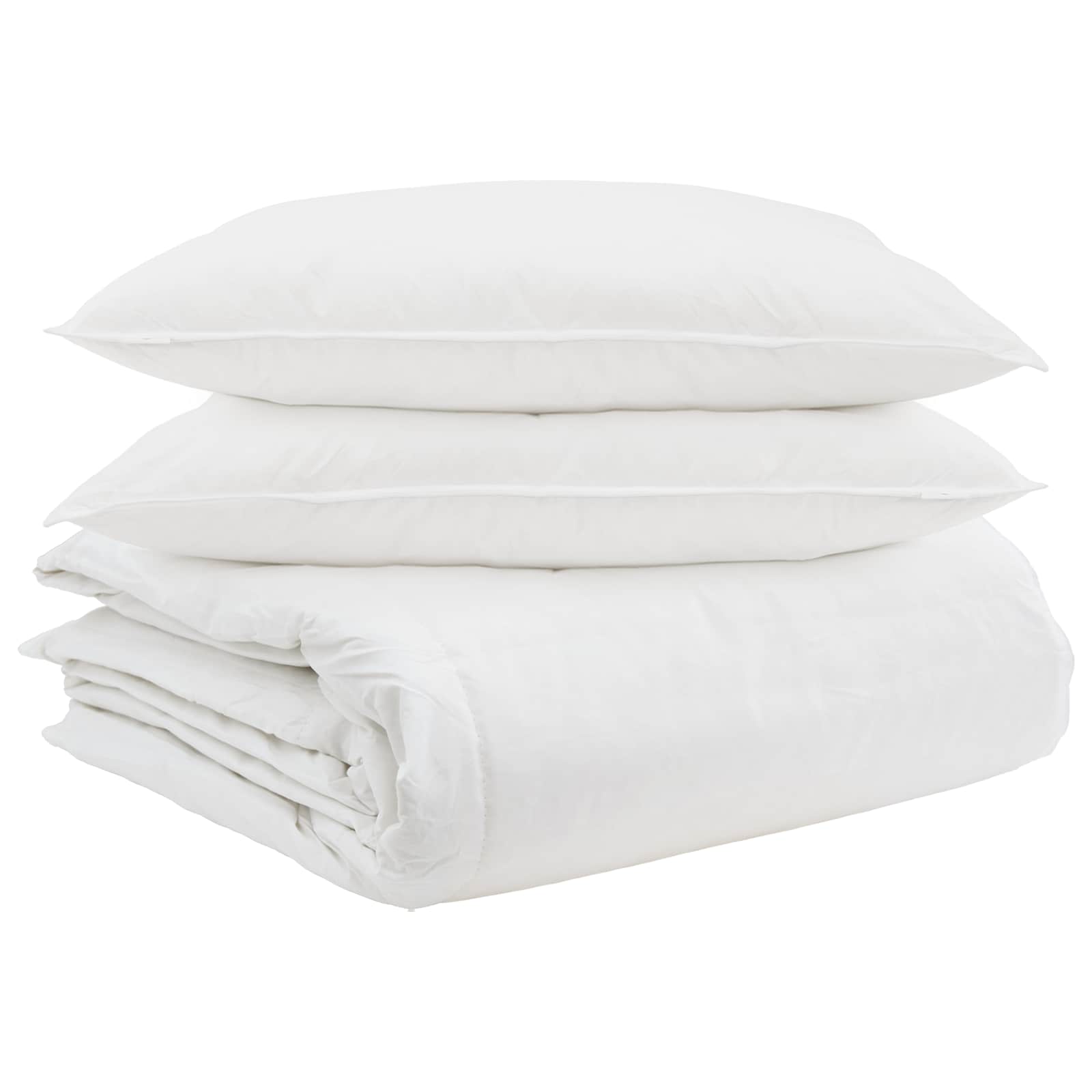 Juego de Edredón con almohada 3 pcs Pluma de pato