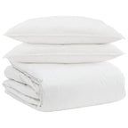 Juego de Edredón con almohada 3 pcs Pluma de pato