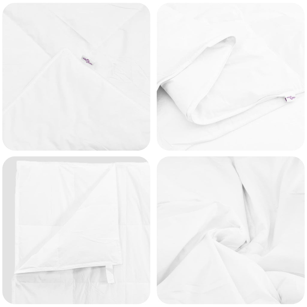 Juego de Edredón con almohada 3 pcs Pluma de pato