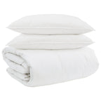 Juego de Edredón con almohada 3 pcs Pluma de pato
