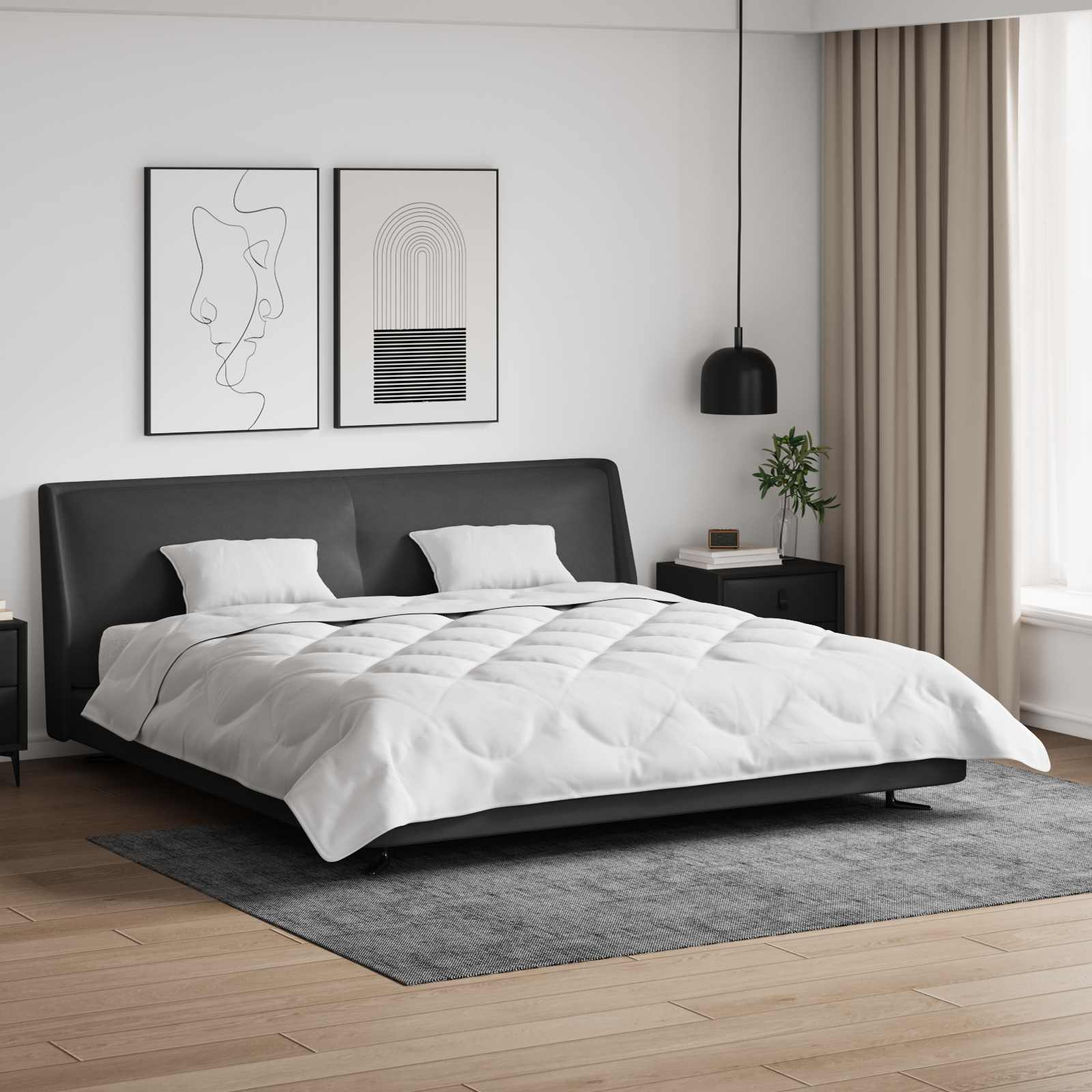 Edredón con almohada 3 pcs Microfibra