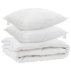Edredón de todas las estaciones con almohada 3 pcs Microfibra