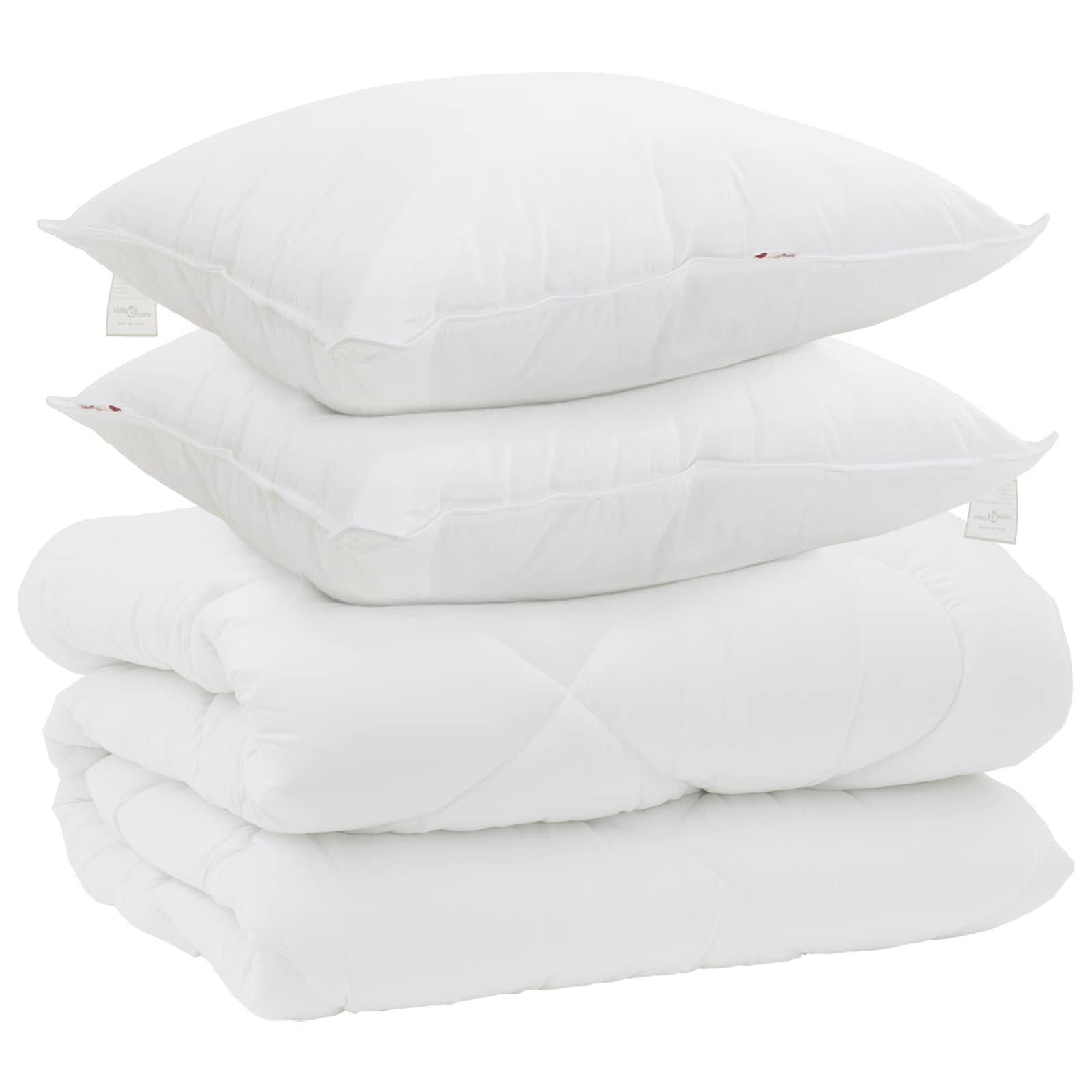 Edredón de Invierno con almohada 3 pcs Microfibra