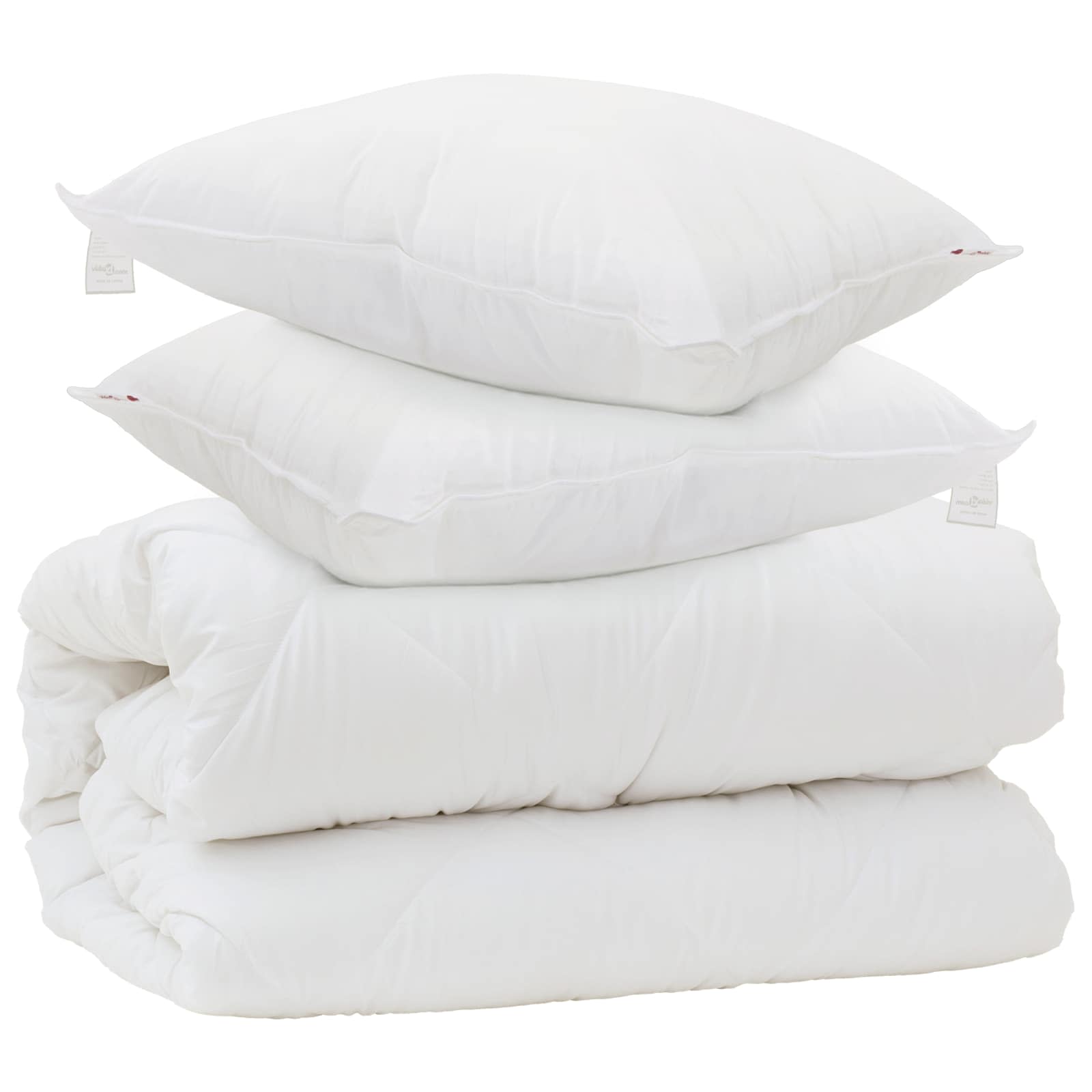 Edredón con almohadas con almohada 3 pcs Microfibra