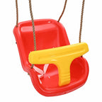 Columpio infantil 2 pcs Rojo 36 x 43 x 42 cm Plástico