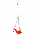 Columpio infantil 2 pcs Rojo 36 x 43 x 42 cm Plástico