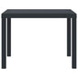 Mesa de Jardín 100 x 100 x 73 cm ratán sintético