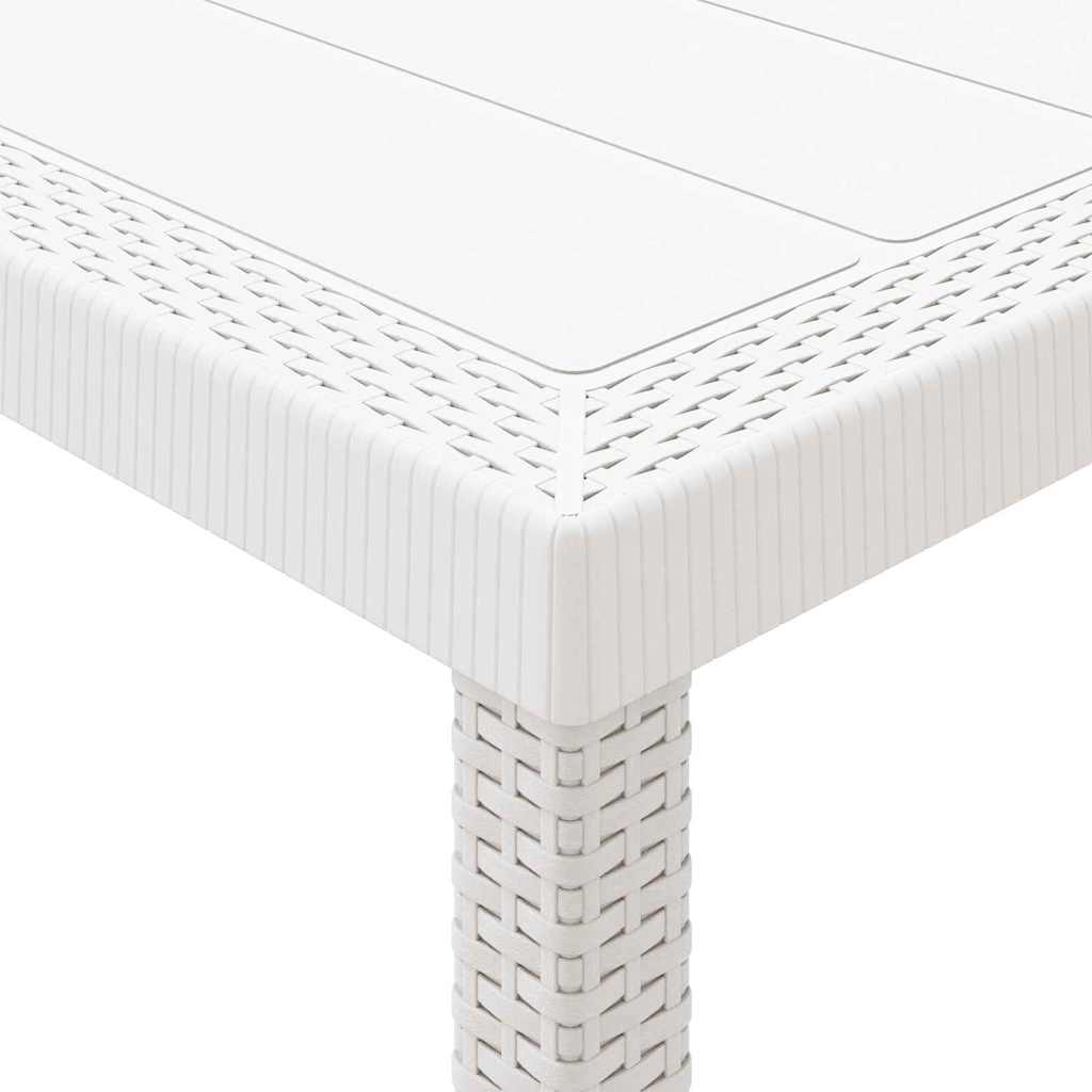Mesa de Jardín 100 x 100 x 73 cm ratán sintético
