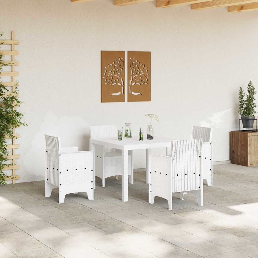 Mesa de Jardín 100 x 100 x 73 cm ratán sintético
