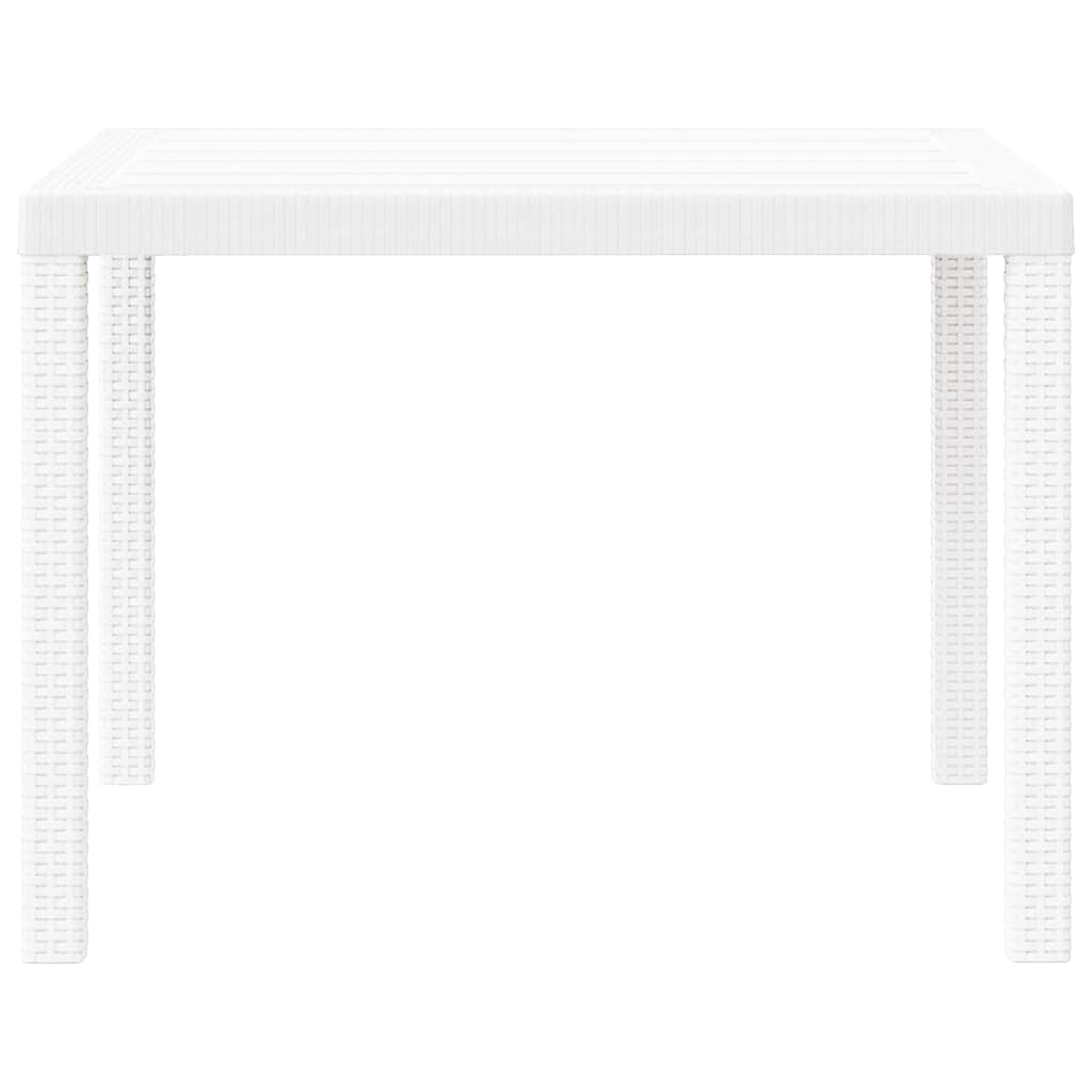 Mesa de Jardín 100 x 100 x 73 cm ratán sintético
