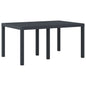 Mesa de Jardín 100 x 100 x 73 cm ratán sintético