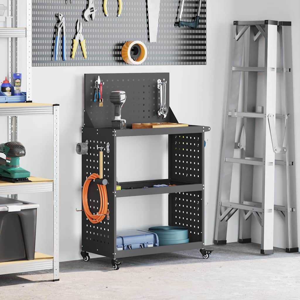 Tool cart 65 x 35 x 111 cm Cold-rolled steel