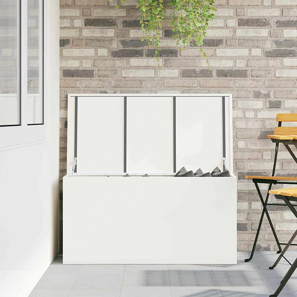 Caja de Almacenamiento Exterior 100 x 50,5 x 50 cm Acero