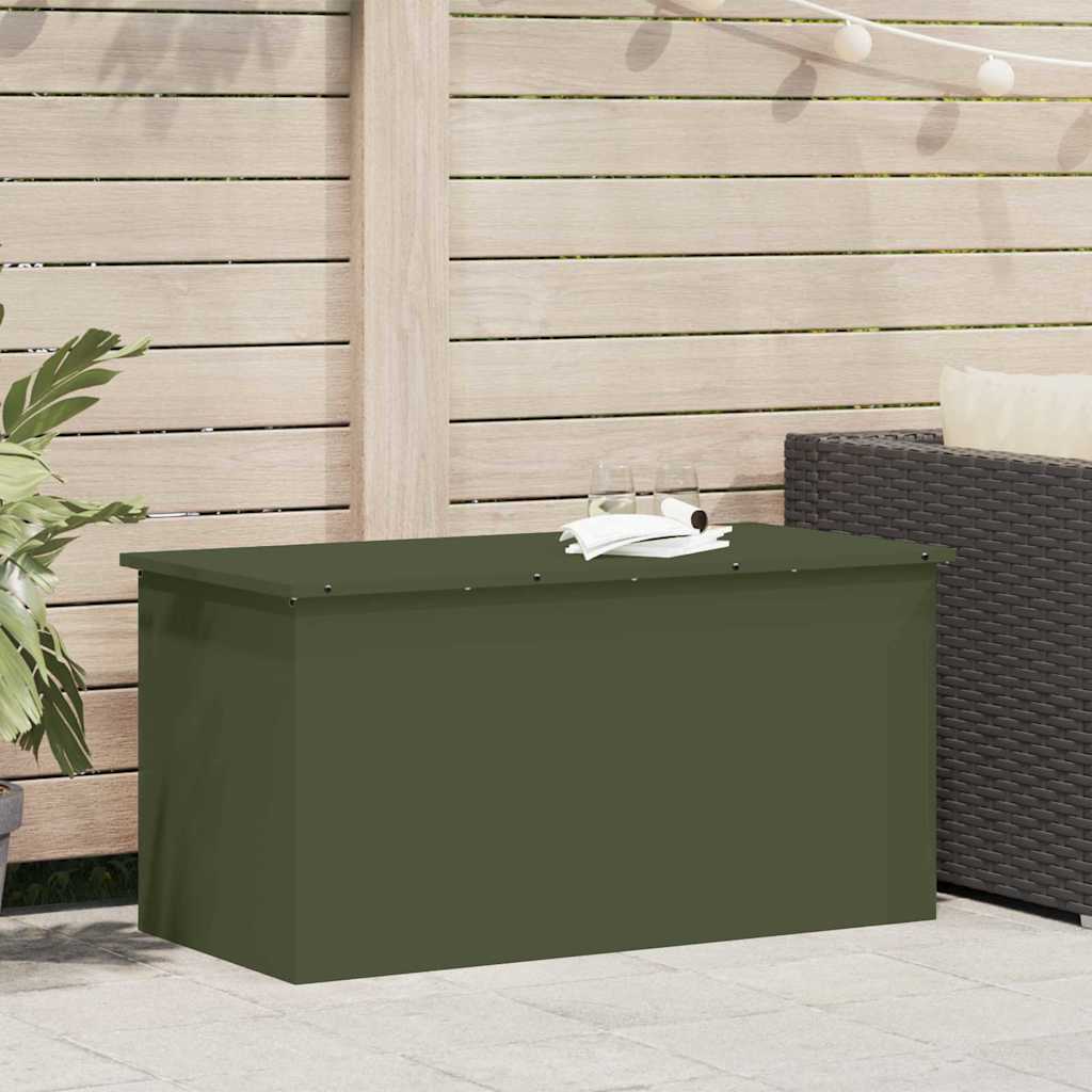 Caja de Almacenamiento Exterior 100 x 50,5 x 50 cm Acero