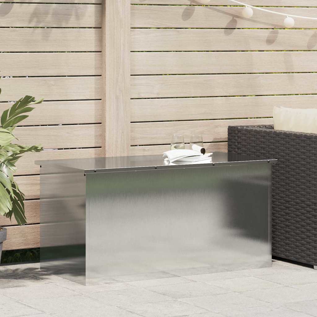 Caja de Almacenamiento Exterior 100 x 50,5 x 50 cm Acero