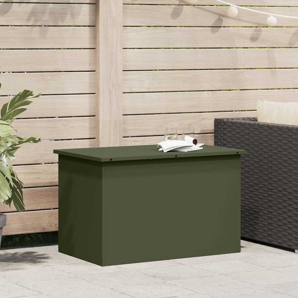 Caja de Almacenamiento Exterior 100 x 50,5 x 50 cm Acero