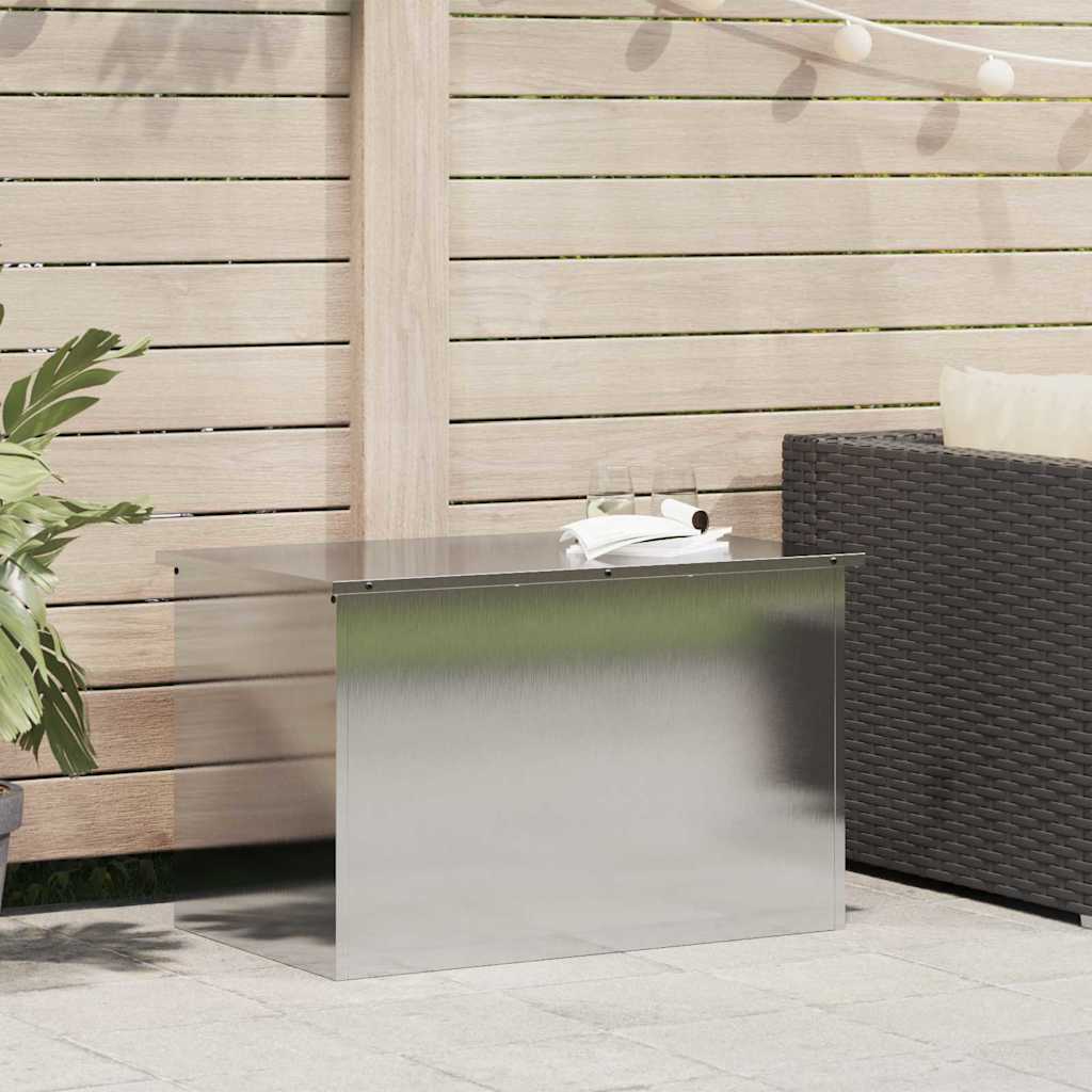 Caja de Almacenamiento Exterior 100 x 50,5 x 50 cm Acero