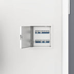 Panel de acceso 2 pcs 23 x 23 x 3 cm Acero