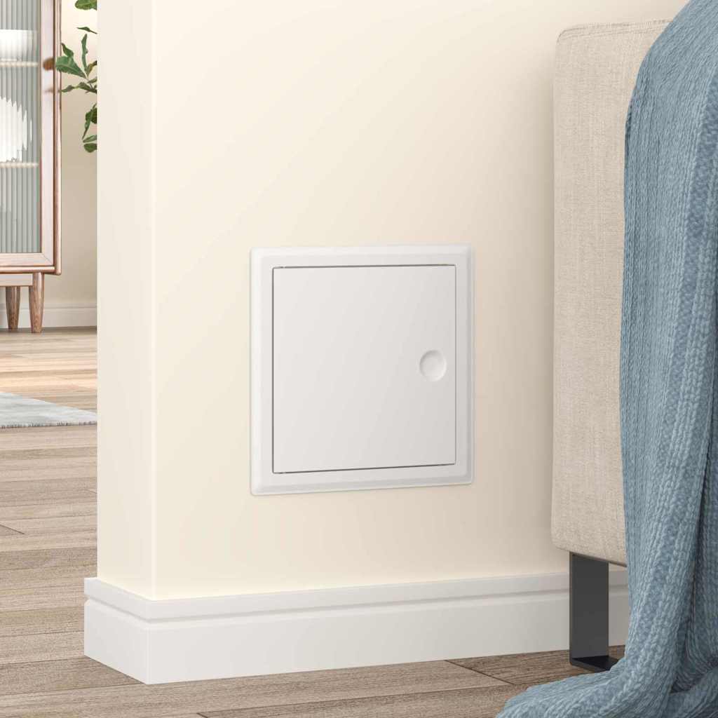 Panel de acceso 2 pcs 23 x 23 x 3 cm Acero