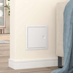 Panel de acceso 2 pcs 23 x 23 x 3 cm Acero