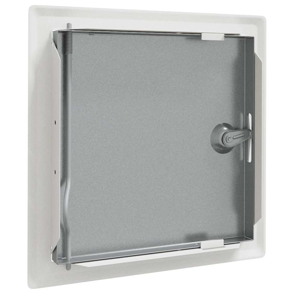 Panel de acceso 2 pcs 23 x 23 x 3 cm Acero