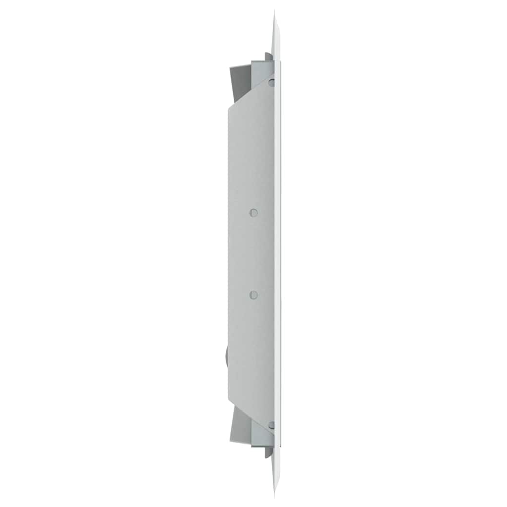 Panel de acceso 2 pcs 23 x 23 x 3 cm Acero