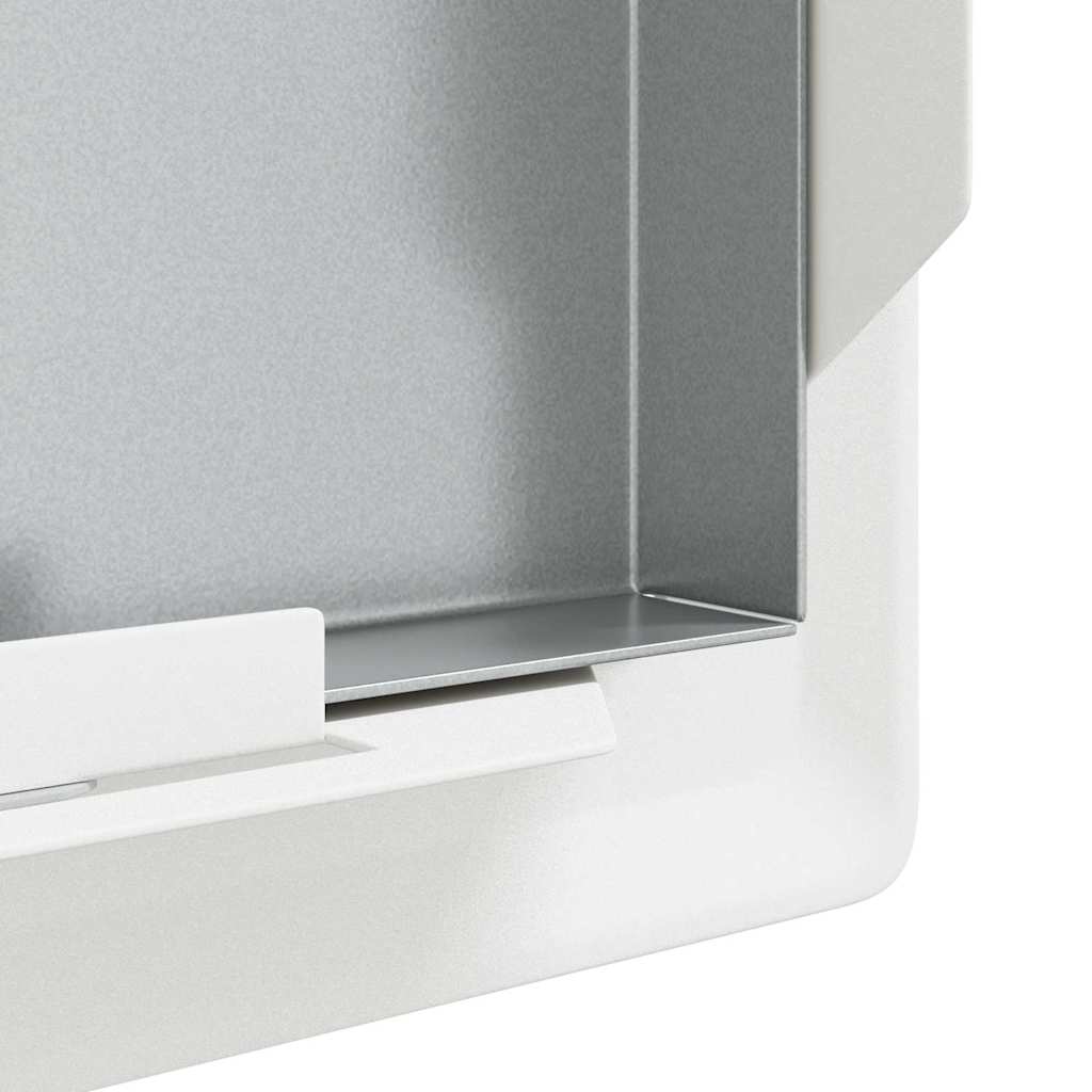 Panel de acceso 2 pcs 23 x 23 x 3 cm Acero