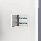 Panel de acceso 2 pcs 23 x 23 x 3 cm Acero