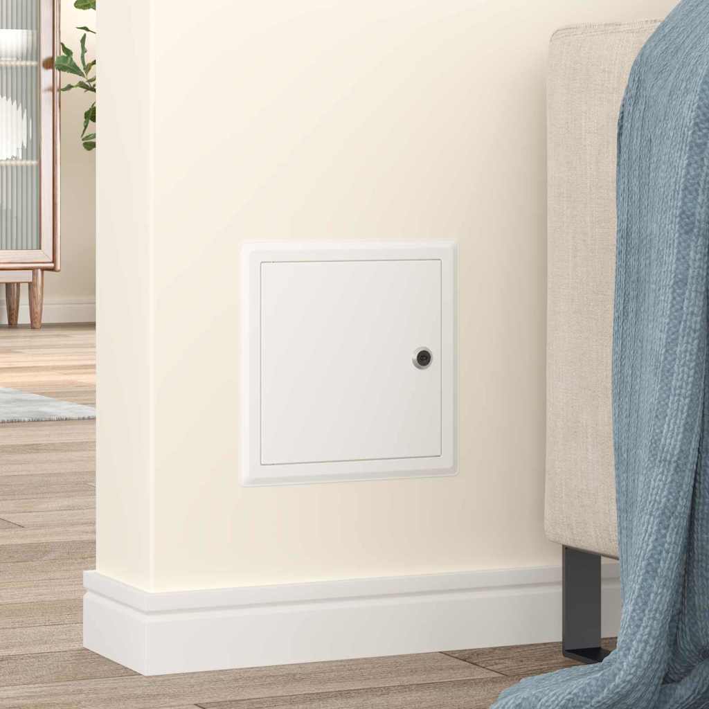 Panel de acceso 2 pcs 23 x 23 x 3 cm Acero