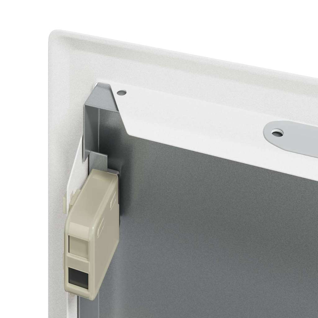 Panel de acceso 2 pcs 23 x 23 x 3 cm Acero