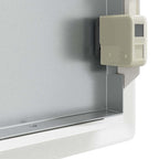 Panel de acceso 2 pcs 23 x 23 x 3 cm Acero
