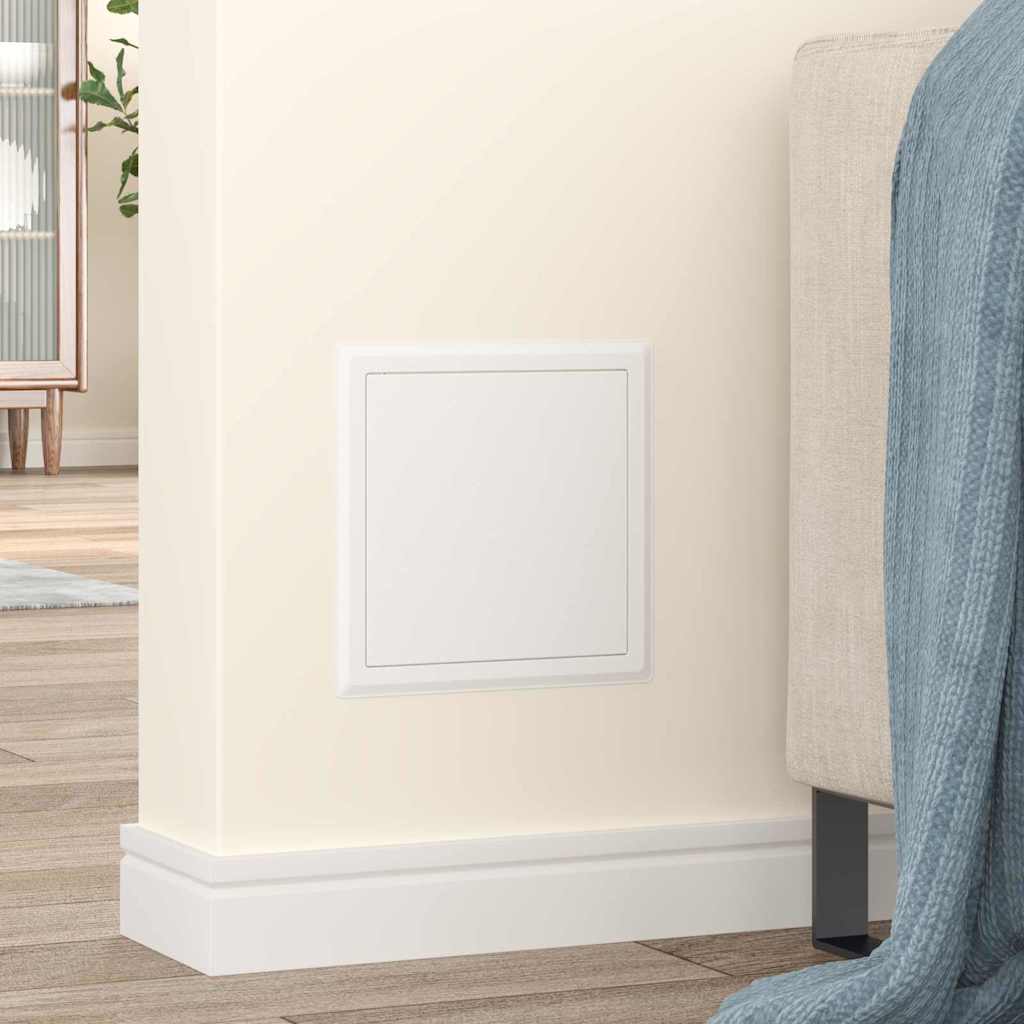 Panel de acceso 2 pcs 23 x 23 x 3 cm Acero