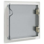 Panel de acceso 2 pcs 23 x 23 x 3 cm Acero