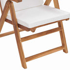 Silla de Jardín 4 pcs Marrón y 57 x 71.5 x 104 cm