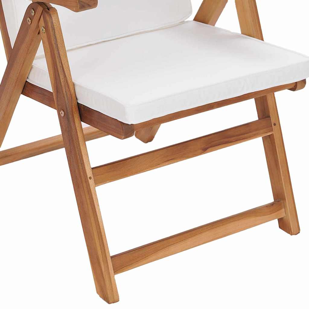 Silla de Jardín 4 pcs Marrón y 57 x 71.5 x 104 cm