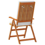 Silla de Jardín 4 pcs Marrón y 57 x 71.5 x 104 cm