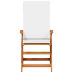Silla de Jardín 4 pcs Marrón y 57 x 71.5 x 104 cm