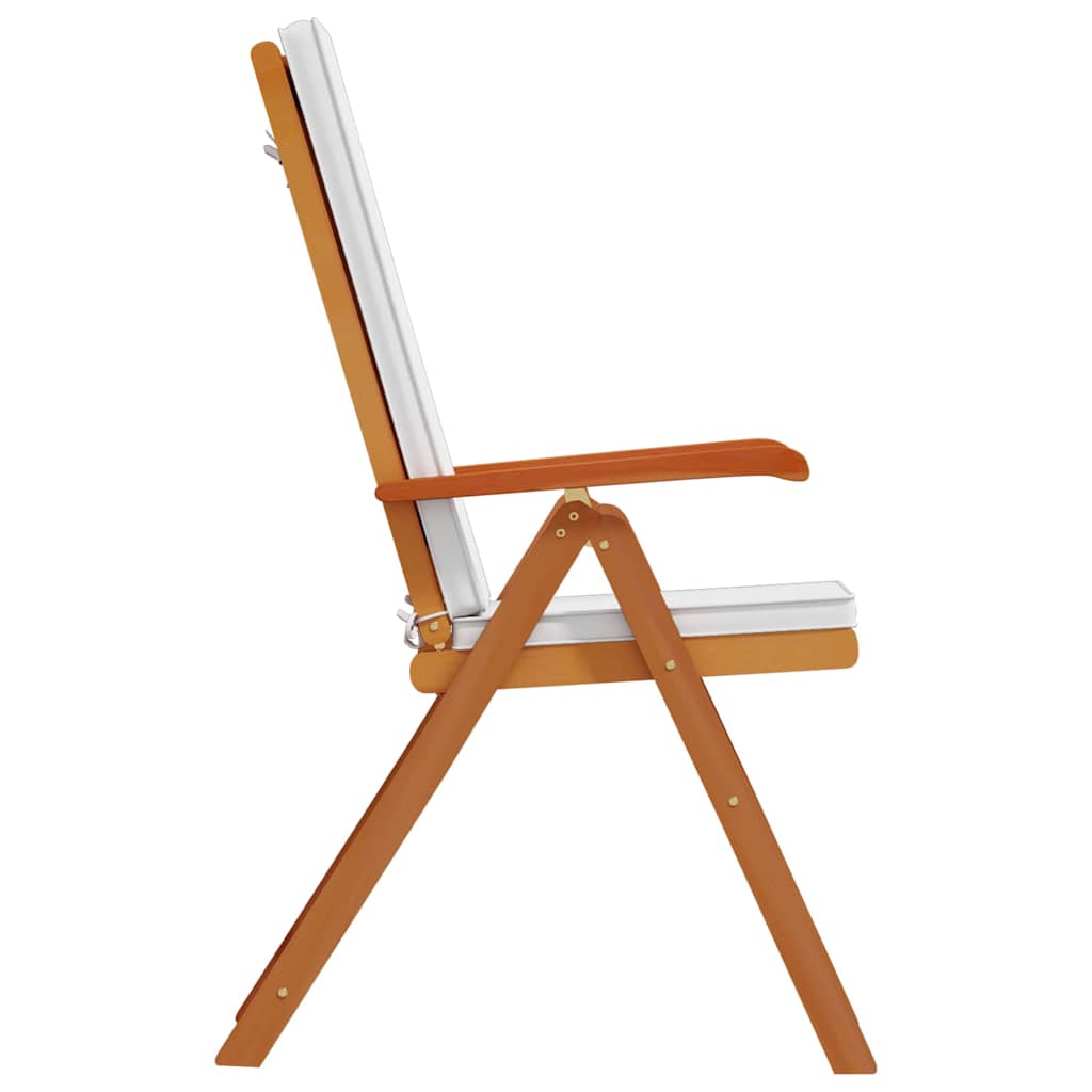 Silla de Jardín 4 pcs Marrón y 57 x 71.5 x 104 cm