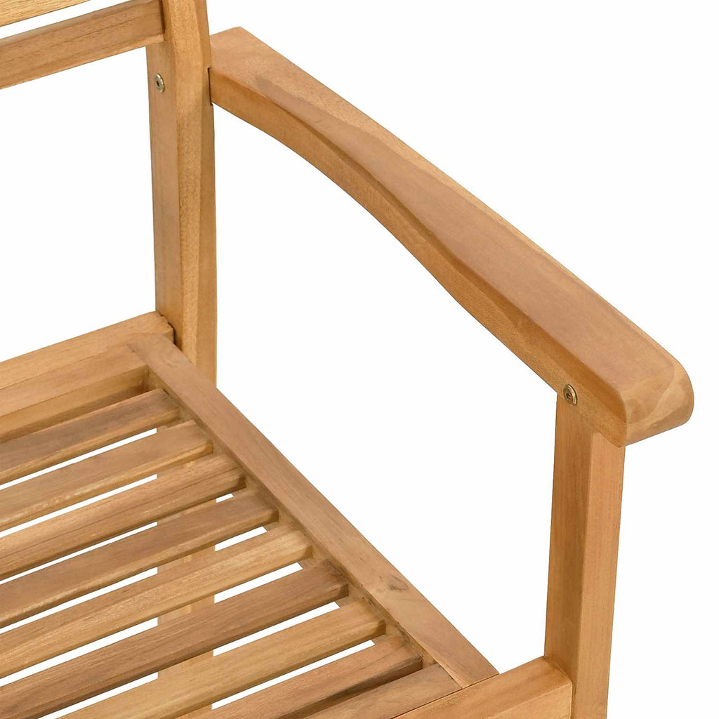 Conjunto de Comedor de Jardín 7 pcs Marrón