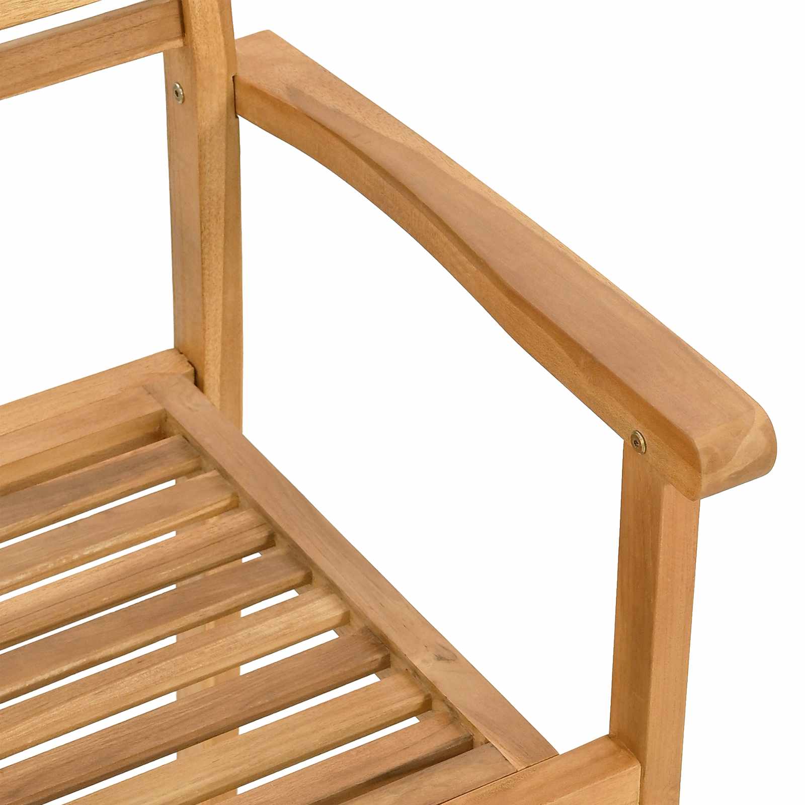 Conjunto de Comedor de Jardín 7 pcs Marrón