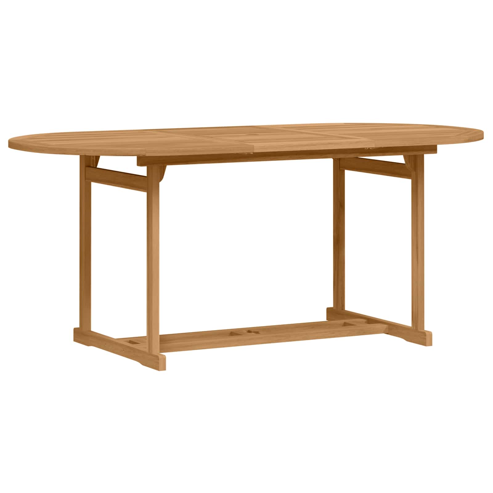 Conjunto de Comedor de Jardín 7 pcs Marrón