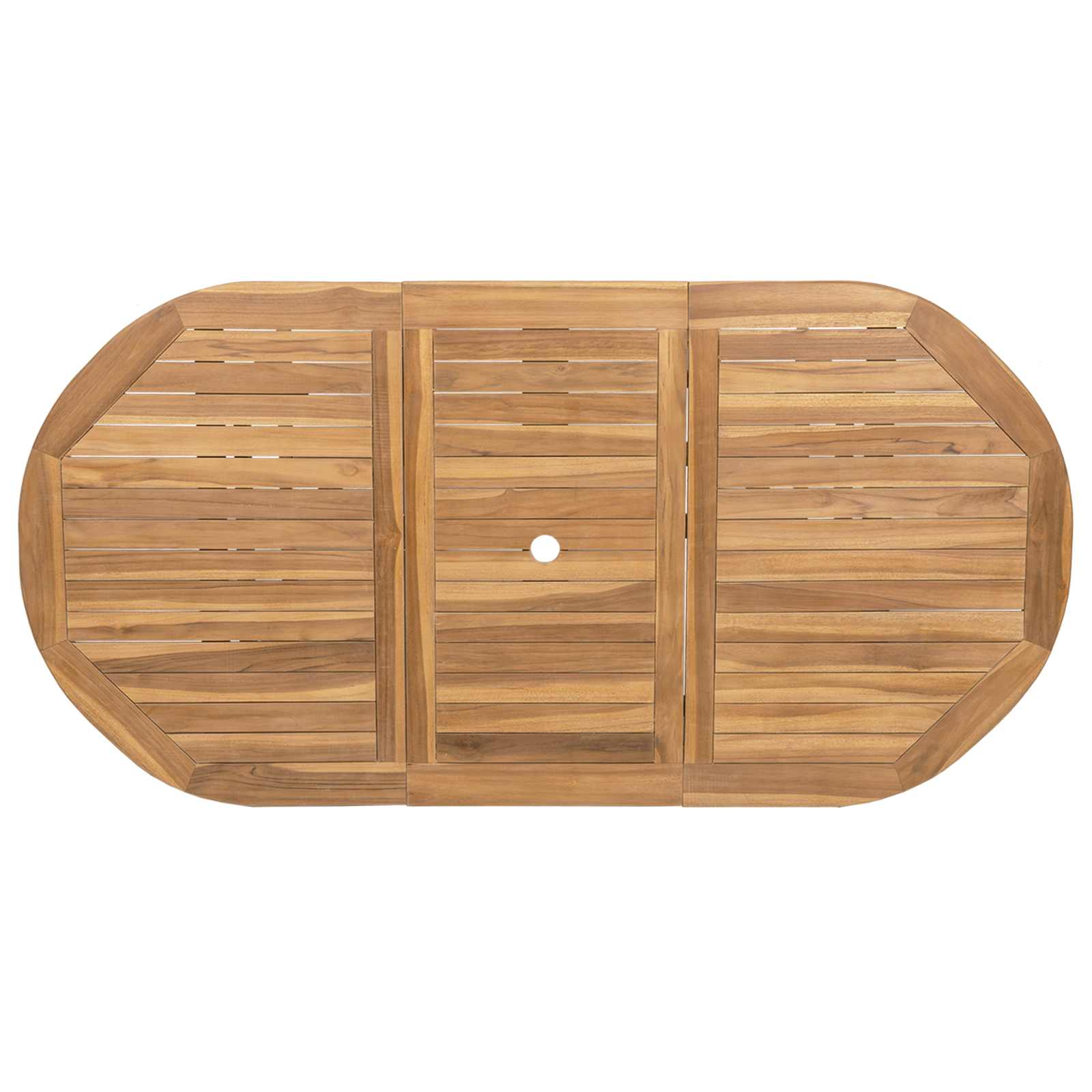 Conjunto de Comedor de Jardín 7 pcs Marrón
