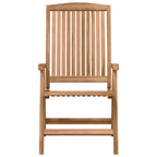 Conjunto de Comedor de Jardín 4 pcs Marrón