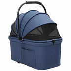 Carrito Plegable para Mascotas Azul 78 x 54 x 101 cm Poliéster