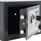 Caja fuerte digital Gris oscuro 23 x 17 x 17 cm Acero