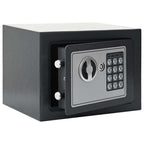 Caja fuerte digital Gris oscuro 23 x 17 x 17 cm Acero